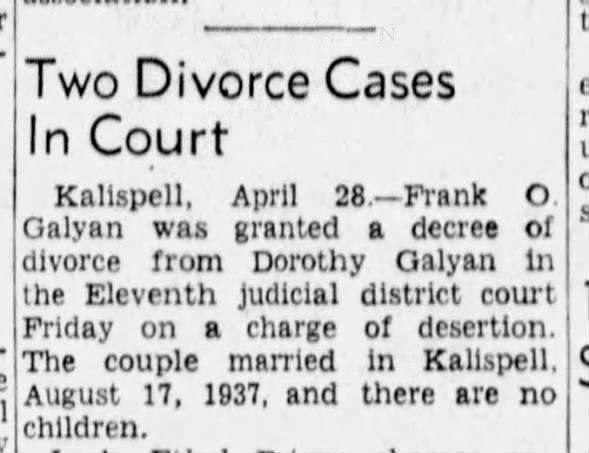 Clipping from The Missoulian